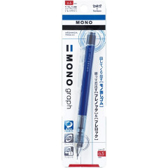 Japan Tombow Mono Graph Mechanical Pencil - 0.5mm Blue