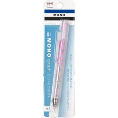 Japan Tombow Mono Graph Mechanical Pencil - 0.5mm Clear Pink