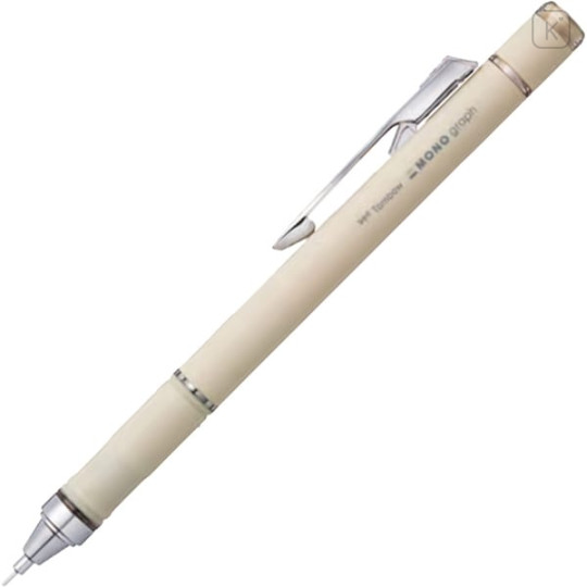 Japan Tombow Mono Graph Grip Mechanical Pencil - 0.5mm Greige - 1