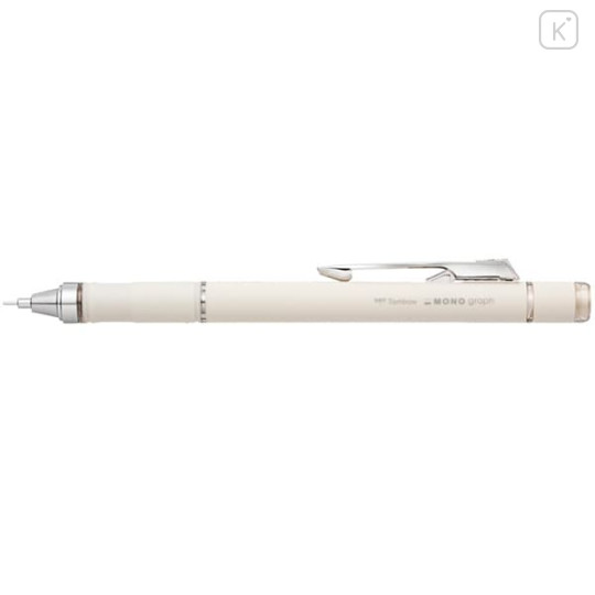 Japan Tombow Mono Graph Grip Mechanical Pencil - 0.5mm Greige - 2