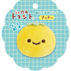 Japan San-x Plush Badge - Uso Tantei Tomanto : Pucchy