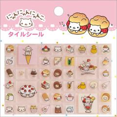 Japan San-x Tile Stickers - Nyan Nyan Nyanko