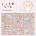 Japan San-x Tile Stickers - Ishiyowa-chan - 1