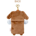 Japan Sanrio Fluffy Pass Case Card Holder - Sugarbunnies : Kurousa Strawberry Flower Fairy - 2