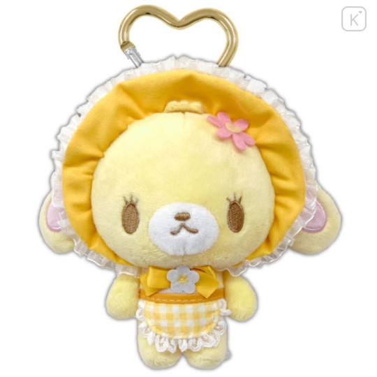 Japan Sanrio Mascot Holder - Sugarbunnies : Hanusa with Heart-shaped Carabiner - 1