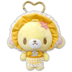 Japan Sanrio Mascot Holder - Sugarbunnies : Hanusa with Heart-shaped Carabiner