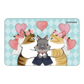 Japan Mofusand Lenticular Phone Sticker - Bride Cat Kiss Groom Rabbit - 2