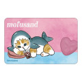 Japan Mofusand Lenticular Phone Sticker - Shark Cat Relax - 1