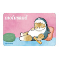 Japan Mofusand Lenticular Phone Sticker - Shark Cat Relax - 2