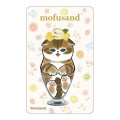 Japan Mofusand Lenticular Phone Sticker - Parfait Cat - 2