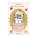 Japan Mofusand Lenticular Phone Sticker - Cupcake Cat - 2