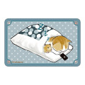 Japan Mofusand Lenticular Phone Sticker - Bedidng Cat with Hamster - 2