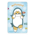 Japan Mofusand Lenticular Phone Sticker - Shark Cat Standing - 1