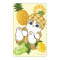 Japan Mofusand Lenticular Phone Sticker - Fruit Pineapple Cat - 1