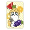 Japan Mofusand Lenticular Phone Sticker - Fruit Pineapple Cat - 2