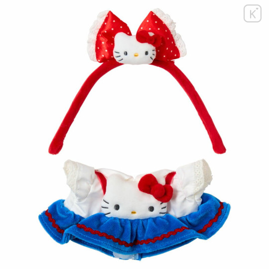Japan Sanrio Original Dress-up Clothes (M) - Hello Kitty : Pitatto Friends Amusement Park - 2