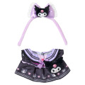 Japan Sanrio Original Dress-up Clothes (M) - Kuromi : Pitatto Friends Amusement Park - 2