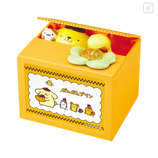 Japan Sanrio Mischief Coin Bank - Pompompurin : Friends - 1