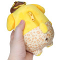 Japan Sanrio Mascot Holder Mini Plush Pouch - Pompompurin : Swimsuit Leopard - 2