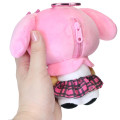 Japan Sanrio Mascot Holder Mini Plush Pouch - My Melody : Tokimeki Heisei Kogal Tan Sunburned - 2