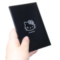 Japan Sanrio Passport Cover Card Holder - Hello Kitty : Monochrome - 2