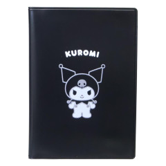 Japan Sanrio Passport Cover Card Holder - Kuromi : Monochrome