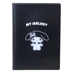 Japan Sanrio Passport Cover Card Holder - My Melody : Monochrome
