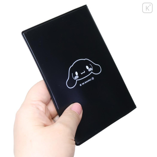 Japan Sanrio Passport Cover Card Holder - Cinnamoroll : Monochrome - 2