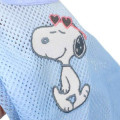 Japan Peanuts Eco Shopping Mesh Bag - Snoopy : Joe Cool Summer Gradient Purple Blue Pink - 4