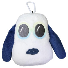 Japan Peanuts Face Pass Case Coin Case with Reel - Snoopy : Joe Cool Summer Gradient Green Blue Yellow