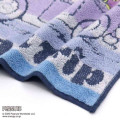Japan Peanuts Mini Towel Handkerchief - Snoopy : Road Trip Purple - 2
