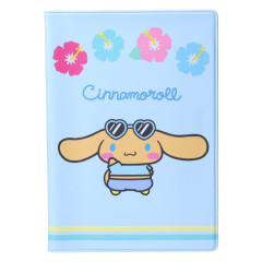 Japan Sanrio Passport Cover Card Holder - Cinnamoroll : Tan Sunburned Summer
