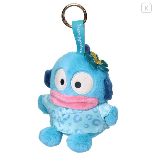 Japan Sanrio Mascot Holder Bag Charm - Hangyodon : Tan Sunburned Leopard - 1
