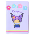 Japan Sanrio Passport Cover Card Holder - Kuromi : Tan Sunburned Summer - 1
