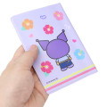 Japan Sanrio Passport Cover Card Holder - Kuromi : Tan Sunburned Summer - 2