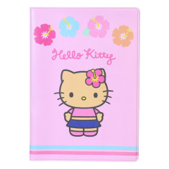 Japan Sanrio Passport Cover Card Holder - Hello Kitty : Tan Sunburned Summer