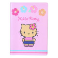Japan Sanrio Passport Cover Card Holder - Hello Kitty : Tan Sunburned Summer - 1
