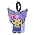 Japan Sanrio Luggage Tag - Kuromi : Tan Sunburned Summer - 1