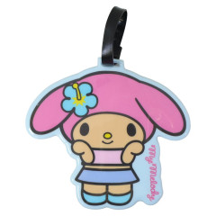 Japan Sanrio Luggage Tag - My Melody : Tan Sunburned Summer