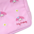 Japan Sanrio 11 inch Tablet Sleeve Bag - My Melody : Embroidery Face Pink - 4