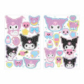Japan Sanrio DIY Rhinestone Art Sticker Set - Kuromi - 1