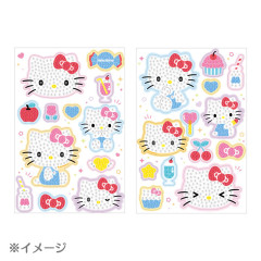 Japan Sanrio DIY Rhinestone Art Sticker Set - Hello Kitty