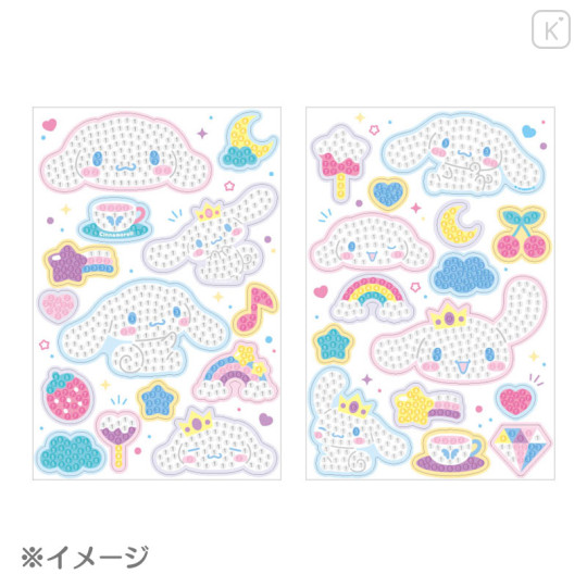 Japan Sanrio DIY Rhinestone Art Sticker Set - Cinnamoroll - 1