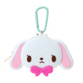 Japan Sanrio Original Silicone Mini Pouch Keychain - Sugarbunnies : Biscuit Reversible 3D Mascot - 2