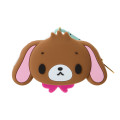 Japan Sanrio Original Silicone Mini Pouch Keychain - Sugarbunnies : Biscuit Reversible 3D Mascot - 3