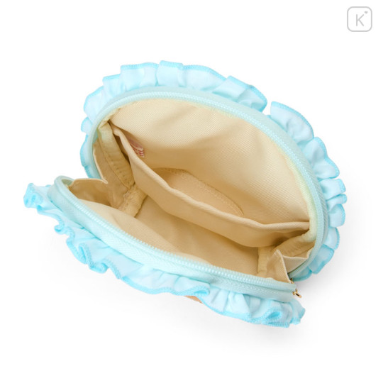Japan Sanrio Original Frill Cosmetic Pouch - Sugarbunnies : Biscuit - 3