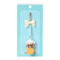 Japan Sanrio Original Bead Strap with Mascot - Sugarbunnies : Biscuit - 1