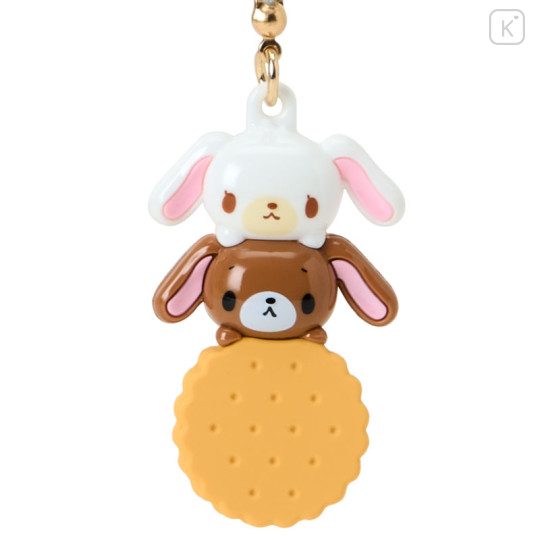 Japan Sanrio Original Bead Strap with Mascot - Sugarbunnies : Biscuit - 3