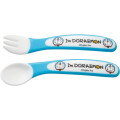 Japan Doraemon Baby Spoon and Fork Set - 2