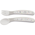 Japan Moomin Baby Spoon and Fork Set - Little My : Star - 1